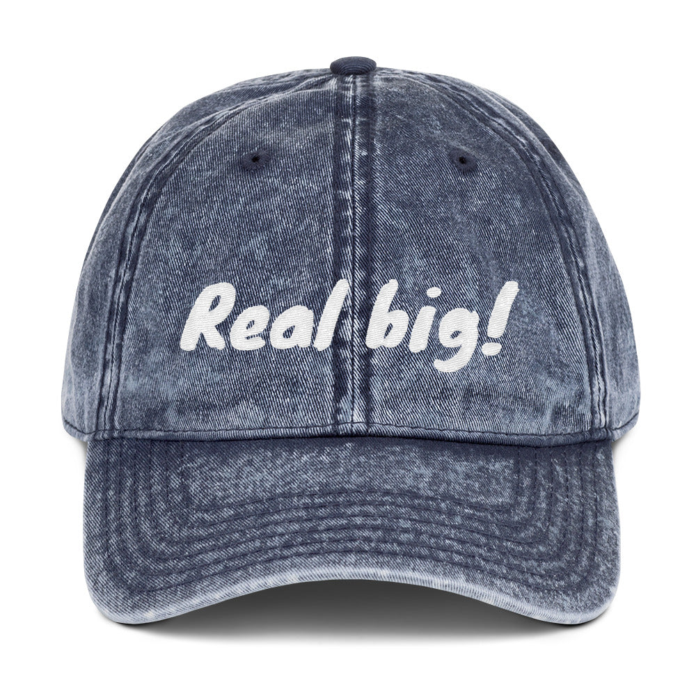 Real big! Vintage Cap