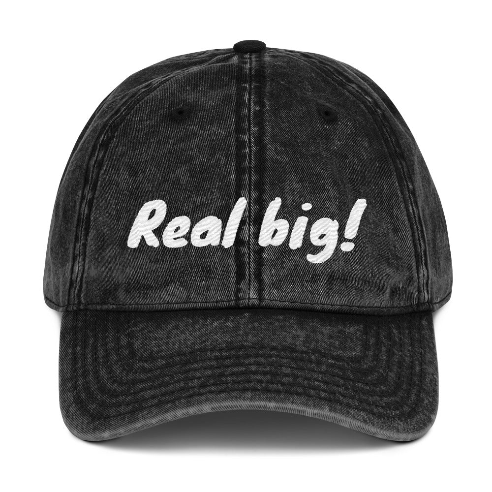 Real big! Vintage Cap